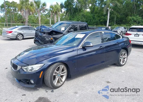 2017 BMW 430I Gran Coupe from USA, damaged, VIN WBA4F7C57HG787156